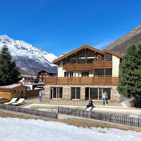 Chalet Wiesengrund Edelweiss 6P Saas-Almagell Eksteriør billede